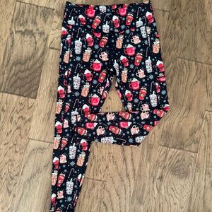 Constantly Varied Gear (CVG) full length Christmas Leggings size XL